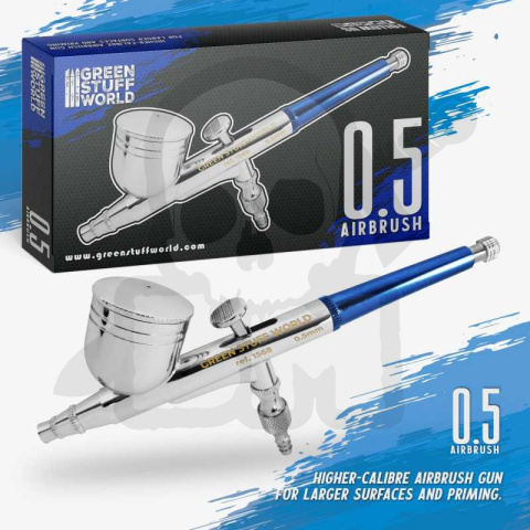 Aérographe Dual-action GSW 0.3 Mm - Pour Modélisme, Peinture Précise, Neuf, Marque Green Stuff World